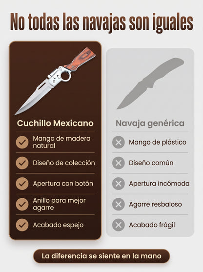 Cuchillo Mexicano -Navaja Plegable
