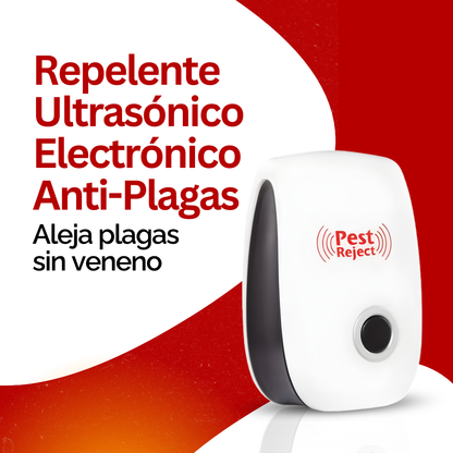 PestReject - Repelente Ultrasonico De Plagas