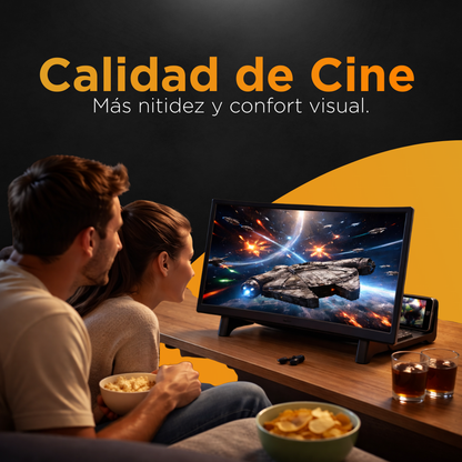 Home Cinema - Amplificador De Pantalla 3D - Compra 1 y Llévate 2 GRATIS 🎁