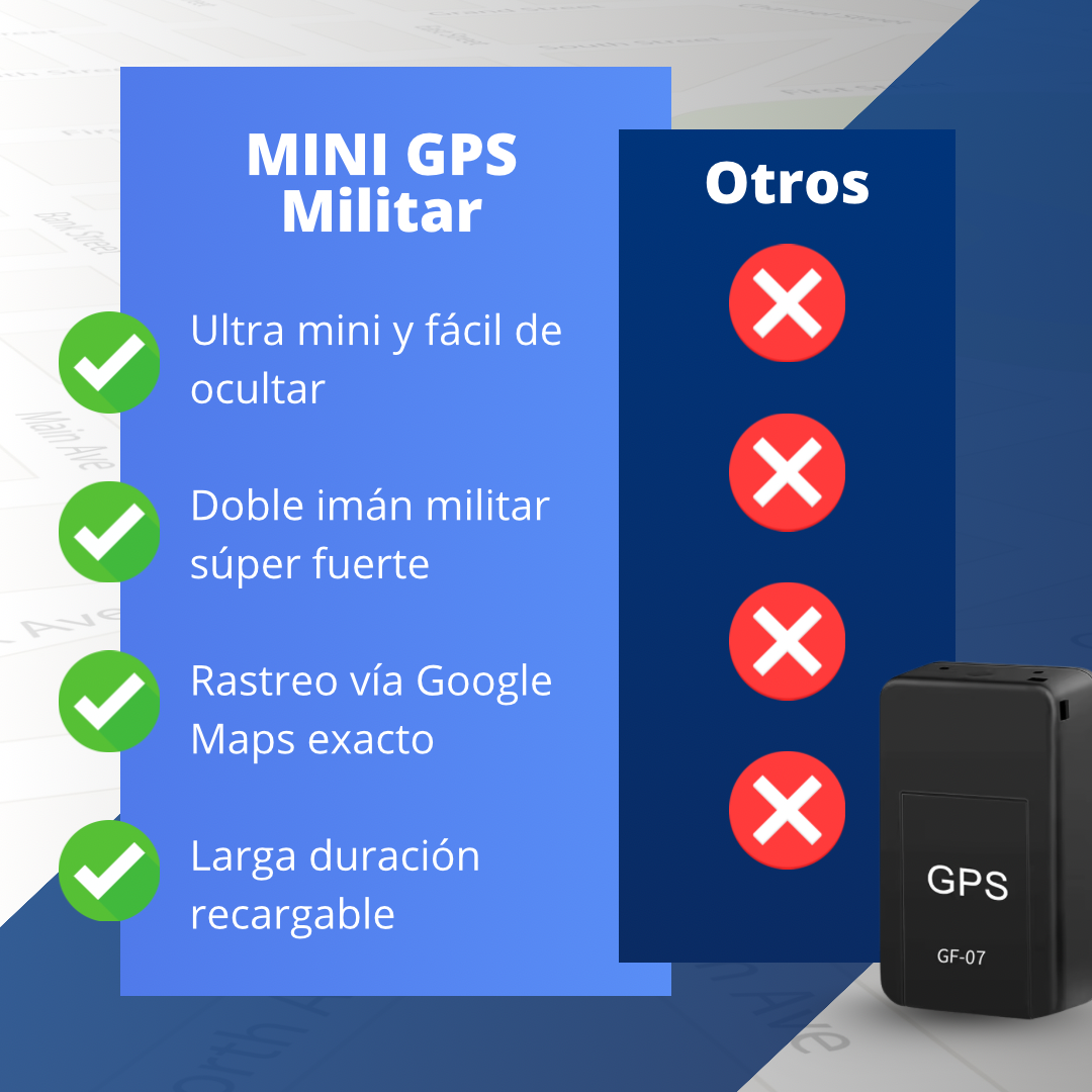 MINI GPS Militar - Compra 1 Llevate 2 GRATIS 🎁